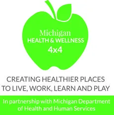 Michigan Health & Wellness 4x4 - Creating healthier places to live, work, learn and play - In partnership with Michigan Department of Health and Human Services